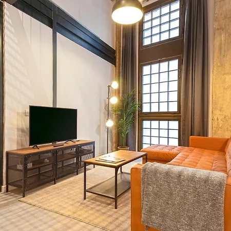 -malagasunapts-industrial Loft Citycentre Apartment Malaga